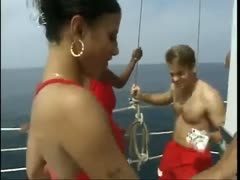 Incredibly sexy interracial orall-service sex with 3 sizzling hawt ebonies